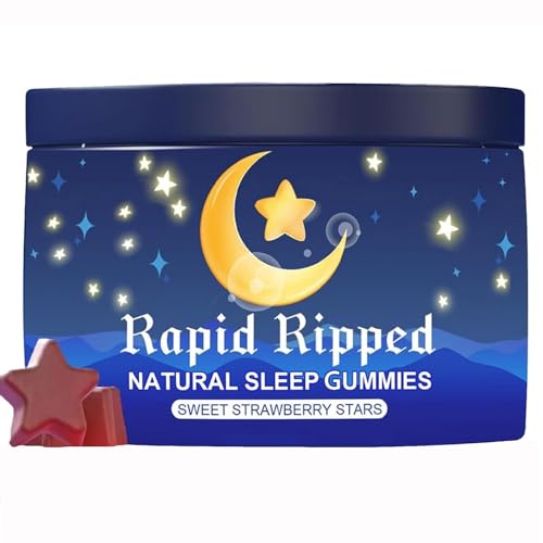 JRR LyraSleep Natural Sleep Aid Gummies - Fall Asleep Quickly and Gently in 30 Minutes- Effective Melatonin 6 mg Sleep+ Gummies for Adults a Restful Nights Sleep -60 Count (1pc)