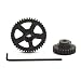 DiDi/iRC Upgrade RC Black Metal Main Gear 42T and Pinion Gear 27T for 1/18 WLtoys A959-B A949-B A969-B A979-B 1-Set