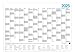Produktbild XXl Wandkalender 2025 / Kalender Jahresplaner - 14 Monate Jahreskalender (Din A1, 59,4 x 84, 1 cm)