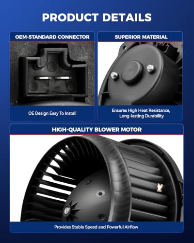 Image of KAX 700312 AC Blower Motor for Eclipse /Galant 2006-2012, Endeavor 2006-2011