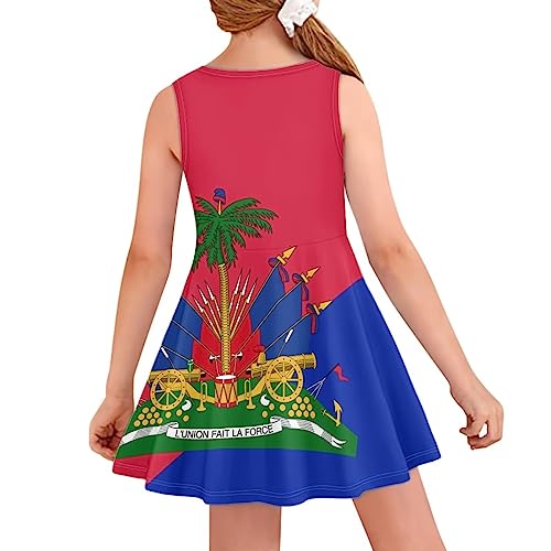 Casual Princess Summer Dresses for Baby Little Girl Halter O-Neck Beach Sundress Plus Size 3-16Y Kids Toddler Skirt2