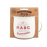 Mug Nomade - Mug  th et caf personnalis Marc - Cadeau pour Homme