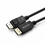 Microconnect MC-DP-MMG-1000 - Cable DisplayPort (10 m, 4 K DisplayPort 1.2, 10 m, versión Displayport 1.2, color negro, soporta 4K*2K@60Hz, OD: 6.0MM, CU, conectores chapados en oro)