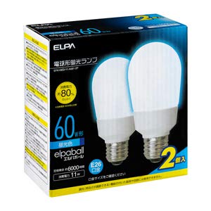 EFA15ED/11-A061-2P �d���`�u�������v �����F E26���� 60W 2��
