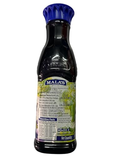 Image of Mala's Crush Black Currant, Ml Pet Bottle, 750 Millilitre, No Artificial Colors