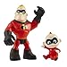 The Incredibles 2 Mr. Incredible & Jack-Jack Junior Supers Action Figure 2-Pack, Approximately 3