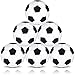 6 Palloni di Calcio Balilla Mini Palloni di Ricambio da 28 mm Calcio Balilla in Bianco e Nero Piccolo Foosball di Ricambio per Adolescenti Adulti Forniture per Giochi da Tavolo