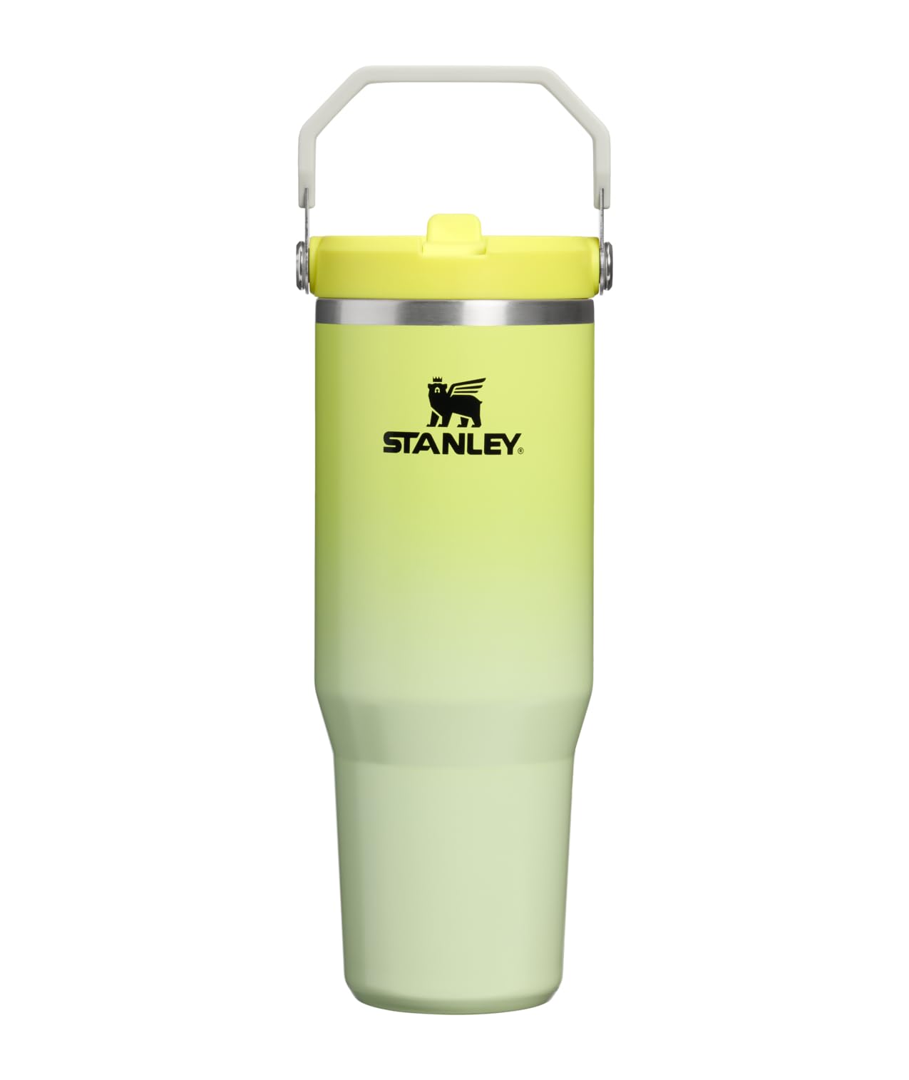 STANLEY IceFlow 2.0 Flip Straw Tumbler, 30 oz, Atomic Gradient | Easy Carry Handle | Twist On Lid and Flip Up Straw | Leak Resistant Water Bottle | Insulated Stainless Steel | BPA-Free