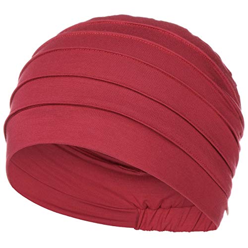 Christine Headwear Women's Soft Bamboo Yoga Turban, Red, 55-61