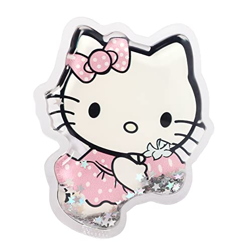 Image of Cute Anime Mobile Holder Grip Stand for Phones Selfie Holder for Smartphones, Designed for Kids and Teens. [ Gel Inside ]-(Model - Cute Hello Kitty)