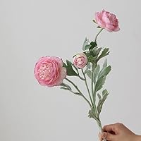Amazon｜造花 牡丹 ボタンの花束 ブーケ レトロ 枯れない花 世話不要