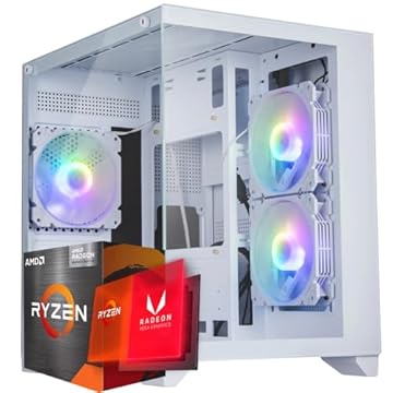 Pc Gamer Computador Cpu Ryzen 7 5700G / SSD 1TB M.2 NVMe / 32gb Memória Ram Ddr4 / Windows 11 Pro