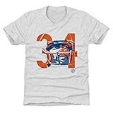 500 LEVEL Walter Payton Youth Shirt (Kids Shirt, 10-12Y Large, Tri Ash) - Walter Payton Tribute 34