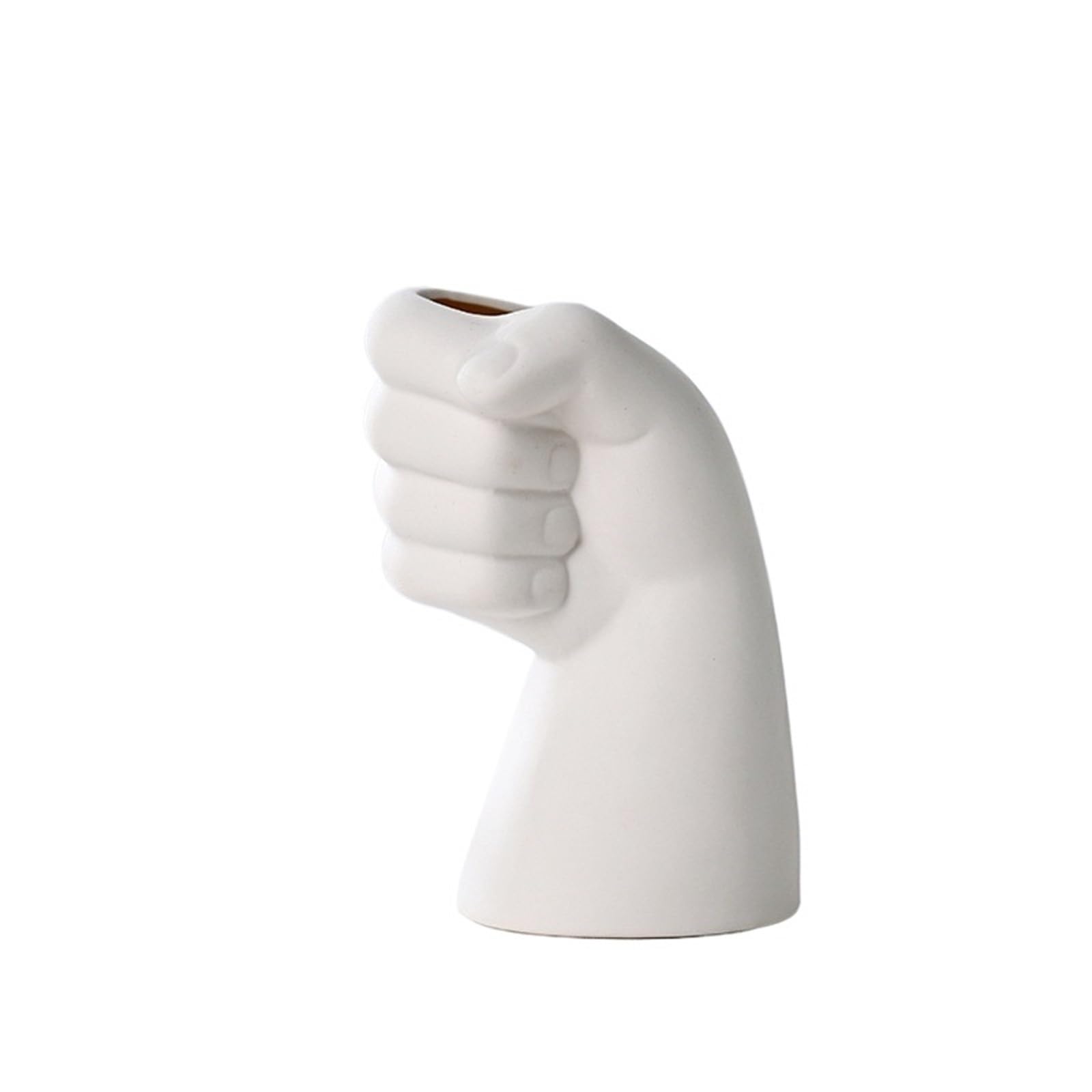 classic Creative Nordic-style Ceramic Fist Vase For Tabletop Flower Arrangements for tabletop