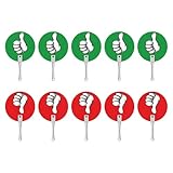[Utilisation] : Panneaux « Pouce levé/Pouce baissé ». Outil idéal pour l'évaluation informelle, ces panneaux permettent Pour aux enseignants de poser des questions Pour aux élèves et d'obtenir des réponses rapides