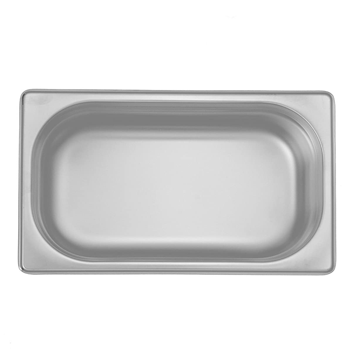 Ozti Stainless Steel GN Gastronorm Container, 1/4-100 mm, Silver
