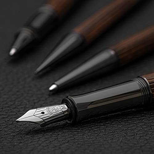 Graf von Faber-Castell Fountain Pen Classic Macassar - Broad by Graf von Faber-Castell - Image 5