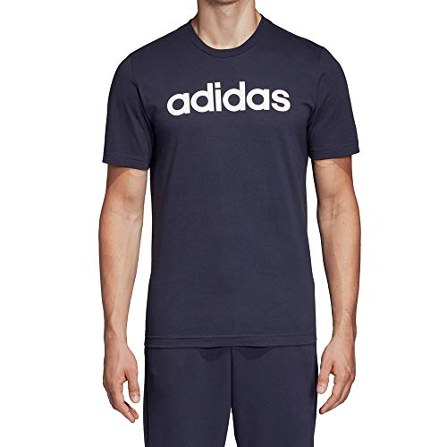 Adidas Essentials Linear T-Shirt T-Shirts, Uomo