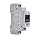 CNAODUN Cyclic Time Delay Relay Digital Display Dual Outputs HYCRT8S-J2 AC/DC 24-240V Button Adjustment Cycle Time Relay DIN Rail Mount Type