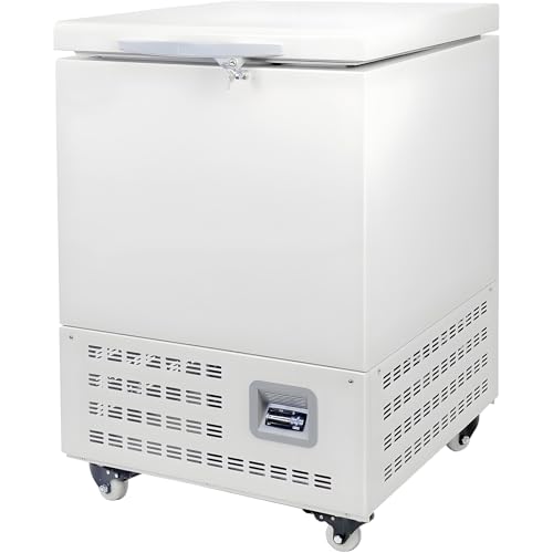 Image of -86℃ 58L Lab Freezer, Ultra Low-temp Lab Refrigerators, -40℃~-86℃ Temp Range with LED Display, Freezer for Sample, Vaccine Storage