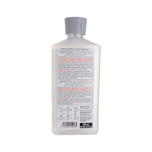 Premium Penguin Lampe Berger Orange Cinnamon Fragrance Refill for Home Fragrance Oil Diffuser Bundle - 16.9 Fl Oz (500mL) - Comes with a Wick Burner and Lamp Instructions Postcard