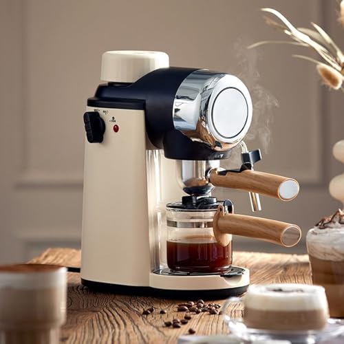 KHZKHC Espresso Coffee Maker, Traditional Barista Pump Espresso Machine, Semi Automatic Espresso Machine, With Steam Frother, 5 Bar Pressure Pump, For Home, Office, Conference Room - Image 3