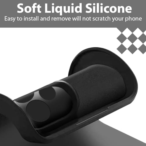 Image of BlazeTech for [ Realme Narzo N51 / Realme C51 / C53 ] Liquid Silicone Back Case Cover Flexible |Inner Lining| with Camera Protection Back Cover for [ Realme Narzo N51 / Realme C51 / C53 ] - Black