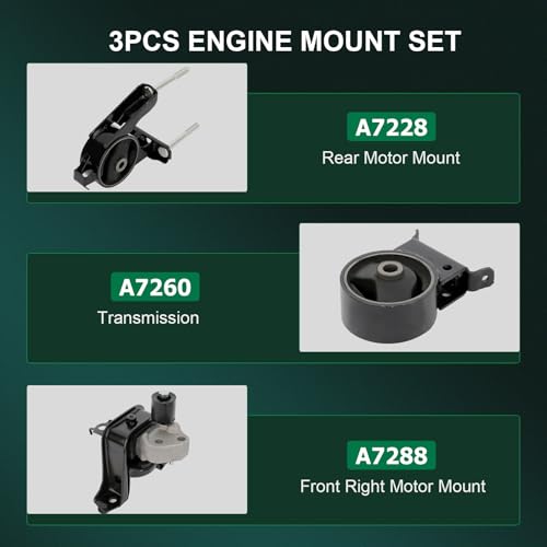 SCITOO Engine Motor and Transmission Mount Set for Scion for xA 2004-2006 by SCITOO - Used condition - Image 4