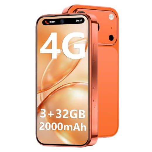 4G Mini Smartphone for Kids, 32GB Unlocked Android 12 Phone 2000mAh Battery