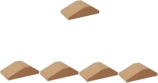 Toddmomy 5 Peças Bloco De Agachamento Prático Dispositivo De Alongamento De Panturrilha Bloco De Cortiça Bloco De Ioga Antiderrapante Bloco De Ioga Placa Inclinada Para Alongamento De