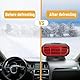 Showvigor Autoheizung 12V Zigarettenanzünder, 150W Anti-Beschlag Auto-Heizung Windschutzscheibe Defroster, 360° Drehbarer Scheibenenteiser Car Heater