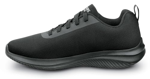 Skechers Skechers Work Ultra Flex 3.0, Benji, Men's, Black, Soft Toe, EH, MaxTrax, Slip Resistant, Low Athletic, Work Shoe (9.0 M)