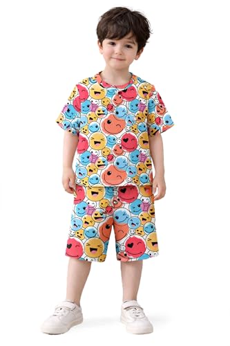 Image of Fashion Dream Boys Cotton Blend Printed Co-ord Set|clothing set for kids|Combo set