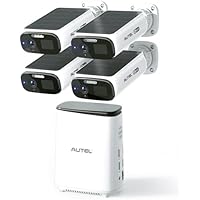 4-Pack Autel 2K Solar Security Cameras w/ Local Storage Hub only 9.04: eDeal Info