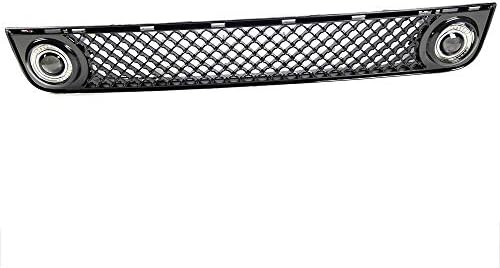 Grille Compatible With 2008-2010 Scion xB, Front Bumper Grill with SMD Halo Projector Driving Fog Lights by IKON MOTORSPORTS