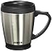 Copco 2510-7313 Desktop Double Wall Stainless Steel Coffee Mug with Handle, 16-Ounce, Silver