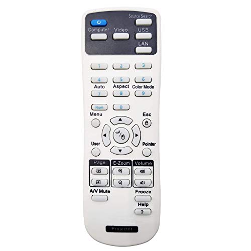 Image of 1631364 Projector Remote Control for Epson BrightLink Pro 1410Wi / 1420Wi / 1430Wi, EB-1400Wi, EB-1410Wi, EB-1420Wi, EB-1430Wi, H612A, H612B, H612C