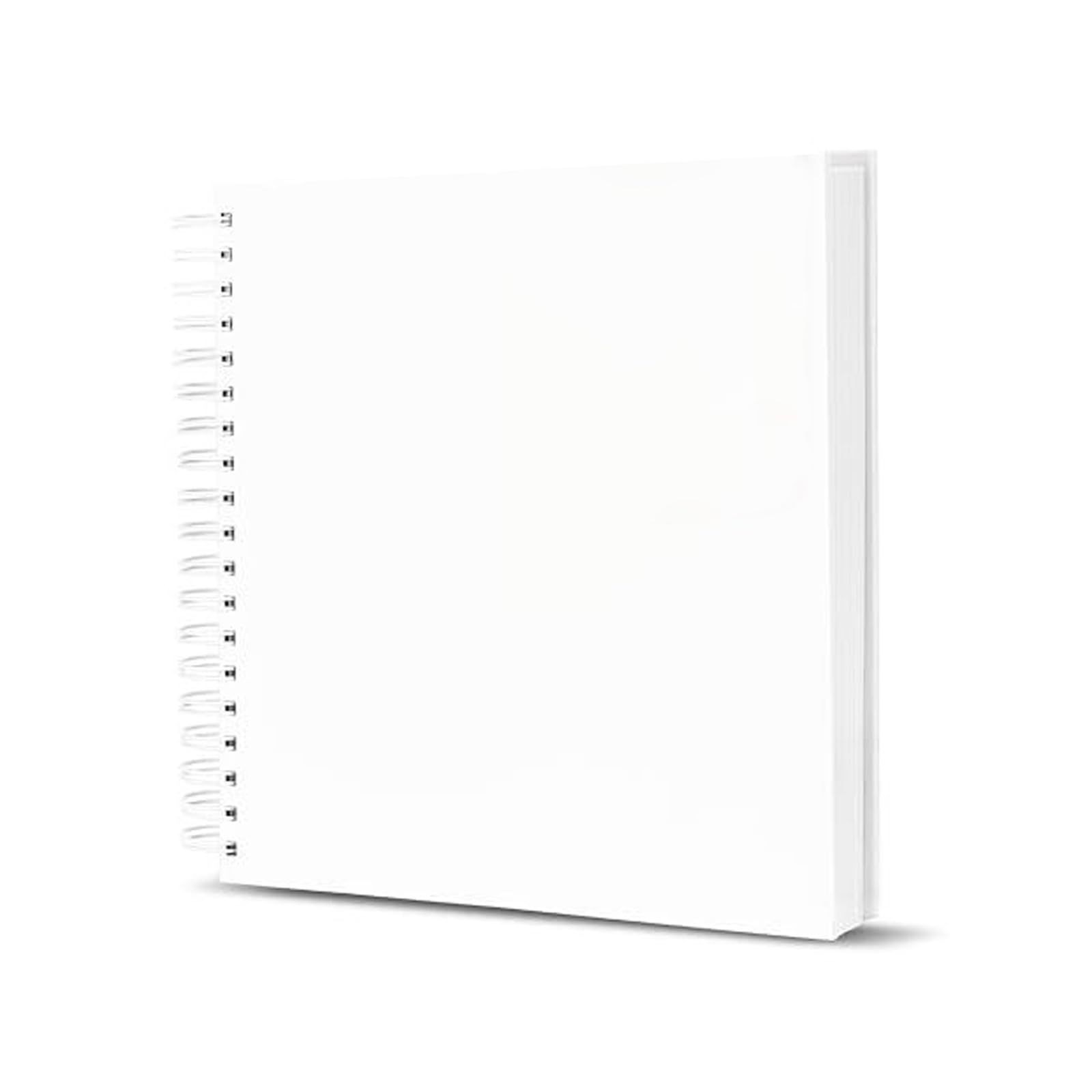 Spirals Binding Design Scrapbook Album for Anniversary Projects with 80 Pages and Hardcover for Personalizations Scrapbook Photo Album