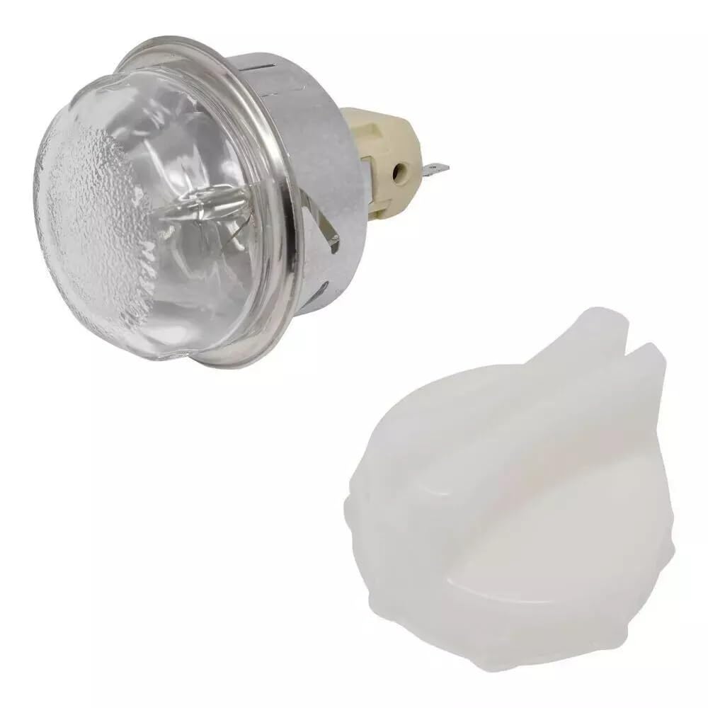 Masterpart White Cooker Oven Lamp Light Bulb Assembly & Removal Tool To Fit Neff Cookers & Ovens