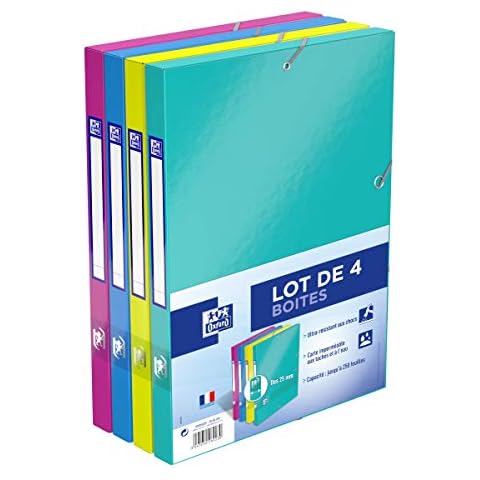 Boîtes de Classement Oxford Cover