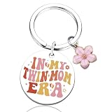 UVIBEW Twin Mom Gifts Twin Girls Baby Gifts Gender Reveal Gift New Pregnancy Gift for Expecting Mom Baby Shower Decorations Mothers Day Presents for Twins Mama