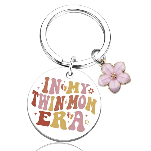 UVIBEW Twin Mom Gifts Twin Girls Baby Gifts Gender Reveal Gi