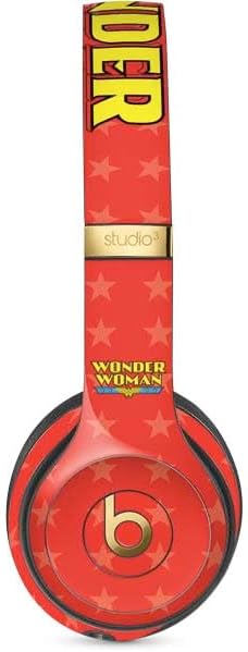 Skinit Decal Audio Skin Compatible with Studio Wireless 3 - Officially Licensed DC Comics Wonder Woman Vintage Profile Design