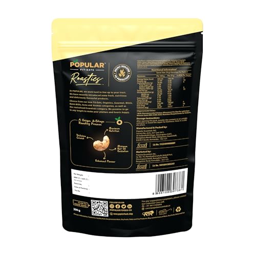Image of Popular Roasties Dry Roasted Cashew Heavenly Herb, 200 Gm