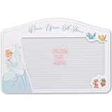 Disney Cinderella Once Upon a Time Letterboard Wall Decor - Fun Disney Princess Letter Board with Set of Letters for Home