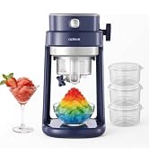 Oplace Shaved Ice Machine for Home,One-Press Operation Electric Snow Cone Maker with Blade Adjust...
