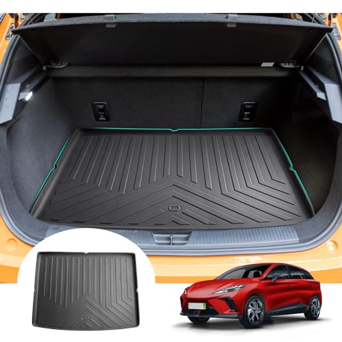 GAFAT MG 4 EV MG4 Electric 2023 2024 2025 Boot Mat, Easy to Fold, MG4 XPower Car Mats TPE All-Weather Boot Liner, Original 3D Scanning High Edge Multifunctional, MG4 Accessoires [Upper]