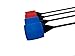 Arrow Soft Arrows Foam Tipped for ArrowSoft Pop Out Game and Archery Tag! (Blue, 8)