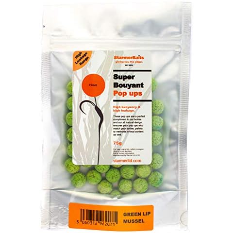 starmerbaits Boilie pop ups Green lip mussel Cover