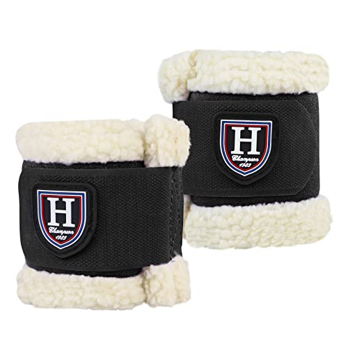 Harrison Howard Essential Premium Horse Pastern Wraps with Berber Fleece Lining, Sold in Pairs